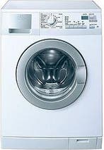 AEG L74658 - Wasmachine - 7 kg - 1400 tpm - Koolborstelloze, Ophalen of Verzenden, Zo goed als nieuw, Voorlader, 85 tot 90 cm