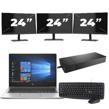 HP EliteBook 735 G6 - AMD Ryzen 5 PRO 3500U - 13 inch - 8GB, Qwerty, Verzenden, 13 inch, Refurbished