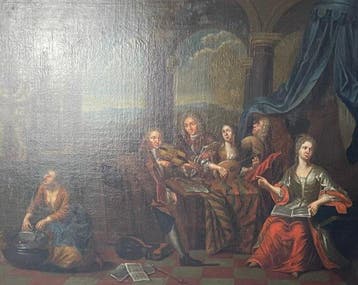 Hollandse School (XVIII-XIX) - Muzikaal ensemble