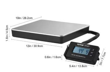 Digitale Pakketweegschaal 200 kg – LCD met Tare Functie, Verzenden, Nieuw