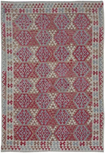 Handgeweven Designer Kelim – Afghan Design - Kelim - 286 cm, Nieuw
