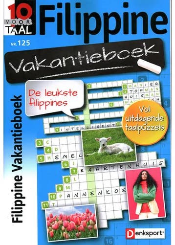 10 voor taal Filippine vakantieboek - 125 2025, Verzenden, Nieuw, Sport en Vrije tijd
