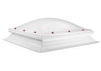 Skylux heatstop lichtkoepel warmtewerend met dakopstand, Verzenden, Nieuw