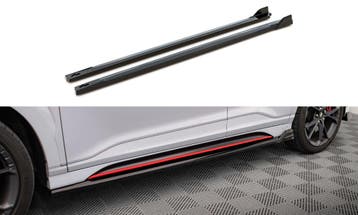 Zijskirts V.2 Hyundai Kona N Maxton Glans Zwart, Ophalen of Verzenden, Nieuw