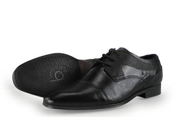 Bugatti Veterschoenen in maat 44 Zwart, Bugatti, Verzenden, Zwart, Zo goed als nieuw