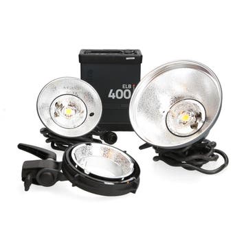 Elinchrom ELB 400 Dual Pro To Go Kit - 1 jaar garantie, Ophalen of Verzenden, Zo goed als nieuw