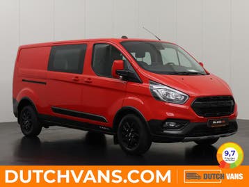 Ford Transit Custom Dubbele-cabine 2.0TDCi | rood, Euro 6, Nieuw, Ford, Lease