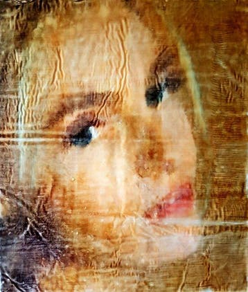 Alessio Mazzarulli - Barbara (n.323) - 63,00 x 53,50 x 2,50, Antiek en Kunst