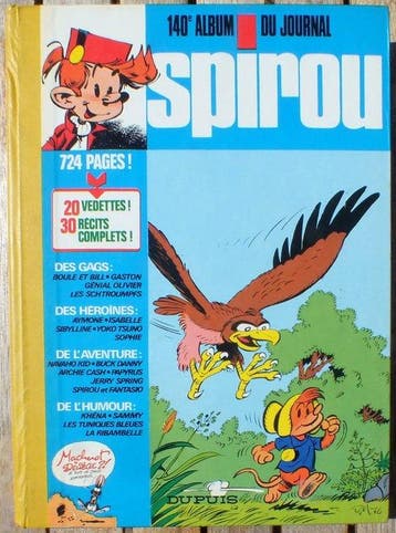 Spirou (magazine) - Recueil N°140 - 1 Album - Eerste druk -, Boeken, Nieuw