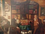 Curt Bruckner Echtermeyer (1896-1971) - Die Schach-Spieler
