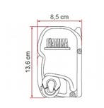 Fiamma F45S 260 Titanium-Royal Blue, Caravans en Kamperen, Ophalen of Verzenden, Nieuw, Fiamma