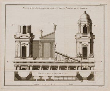 Pierre Patte (1723–1814) - Projet d’un Couronnement pour le