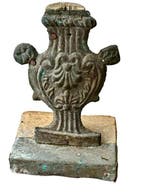 Kaarsenhouder - Hout, Metaal - Raro Portapalma da Altare