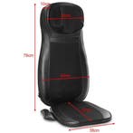 2dekans | Coast Massagestoelhoes Shiatsu Zwart – 78 x 46 x, Ophalen of Verzenden, Zo goed als nieuw