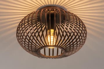 Rietveld Plafondlampen - Roodkoper - Metaal, Verzenden, Nieuw