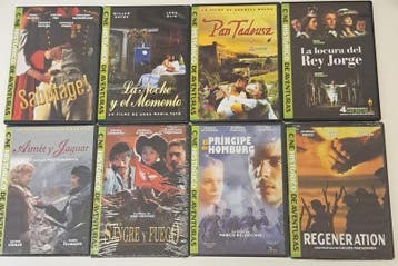 Verzameling van 8 Spaanse Cine Histórico Aventuras DVD's (IM, Verzenden, Nieuw in verpakking
