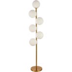 Vloerlamp Jenna White Gold, Verzenden, Nieuw