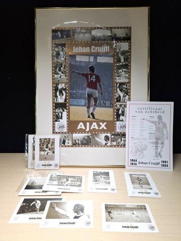 Ajax - Ajax - Johan Cruijff - Ingelijste Ajax-ter ere, Nieuw