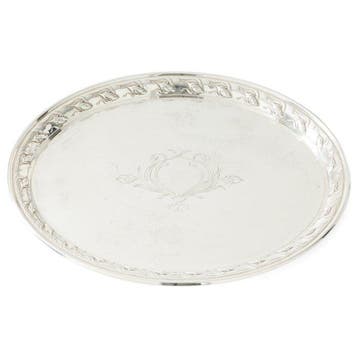 Koch & Bergfeld, Bremen ca. 1900 - Dienblad - .800 zilver, Antiek en Kunst