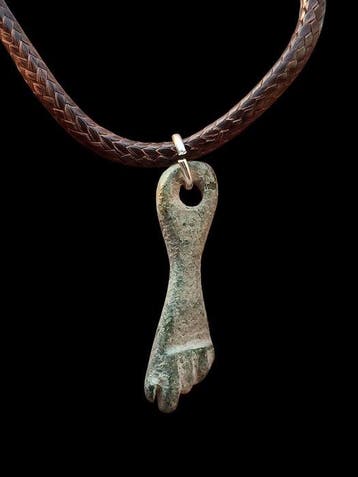 Oud-Romeins Brons Amulet (Zonder minimumprijs)