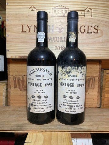 1989 Burmester - Vintage Port - Gebotteld in 1991 - Porto -, Verzamelen, Wijnen, Nieuw