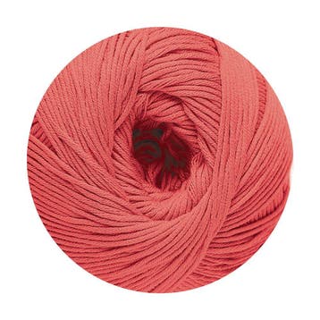 DMC Natura Just Cotton - N18 coral - Katoen Garen, Ophalen of Verzenden, Nieuw