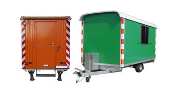 Goedkoop een Units en schaftwagens huren vanaf €55,- per dag