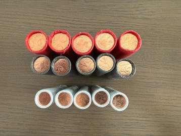 Andorra. Coin Roll 2025 (750 stuks) in 15 muntrollen (Zonder