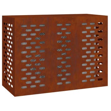 vidaXL Airconditioner hoes Roestkleurig 110 x 50 x 80 cm, Verzenden, Nieuw