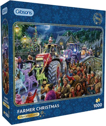 Marcello Corti - Farmer Christmas Puzzel (1000 stukjes) |, Verzenden, Nieuw