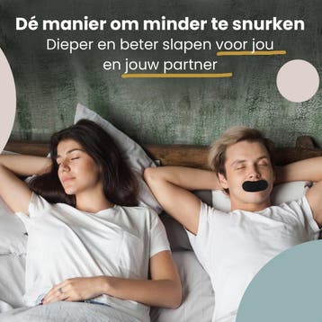 Rustige Nacht® Mondtape PRO - Anti Snurk Mond Tape - 30, Ophalen of Verzenden, Nieuw