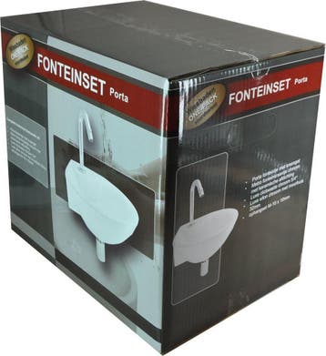 One Pack Porta fontein + Metro kraan, Verzenden, Nieuw