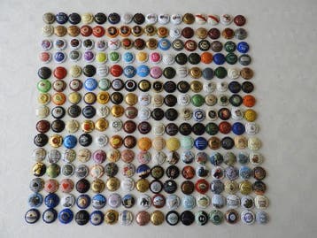 Collectie champagnecapsules