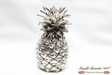 Ardè Argenteria in Lastra Argento 800 - sculptuur, Ananas -