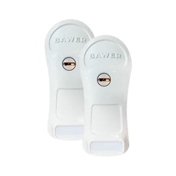 Bestelwagen slot - ARMO - 2 stuks - Wit, Verzenden, Nieuw