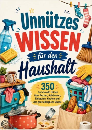 Unnützes Wissen Für Den Haushalt: 350 Humorvolle Fakten Über, Ophalen of Verzenden, Nieuw, Leonie Freiraum