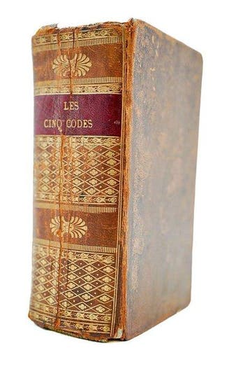 Napoléon - Les cinq codes - 1825