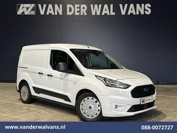 Ford Transit Connect | 1.5 EcoBlue 101pk L1H1 Euro6 Airco |, Gebruikt, Euro 6, Wit, Dealer onderhouden