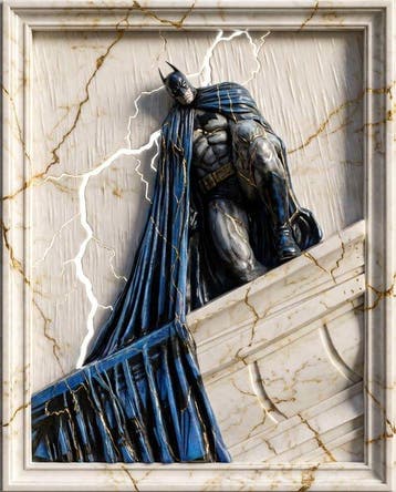 Makayhos - [Canvas] Batman Vigil – Silent Justice, Nieuw in verpakking