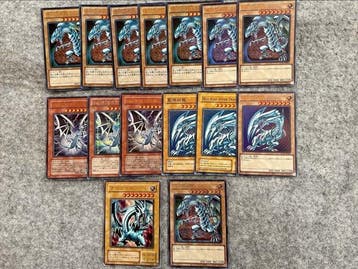 Konami - 15 Card - Yu-Gi-Oh! - Blue-Eyes White Dragon, Nieuw