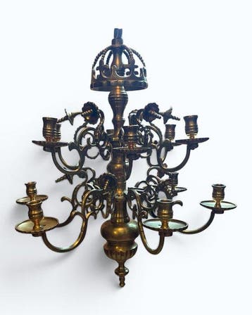 Kroonluchter - Luster met klavetten - 12 lichten - Haute
