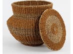 Mica Decorations Tacoma - Opbergmand met Deksel - H48 x Ø55, Verzenden, Nieuw