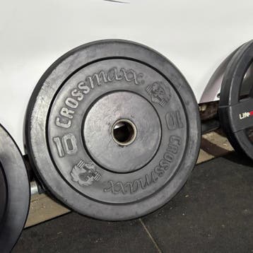 Lifemaxx - Crossmaxx - Halterschijven - Bumper Plates - 1,5, Ophalen of Verzenden, Nieuw, Overige typen