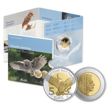 Luxemburg 5 Euro Steenuil 2024, Verzenden