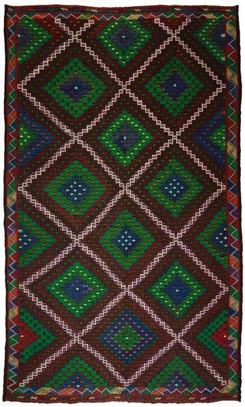 Usak - Vloerkleed - 326 cm - 196 cm - Vintage Turkse Oushak, Nieuw