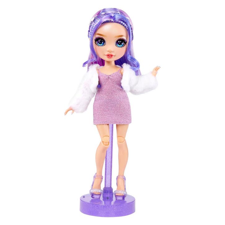 Rainbow High Fantastic Modepop - Violet (Karakters, Thema), Kinderen en Baby's, Speelgoed | Overig, Nieuw, Ophalen of Verzenden