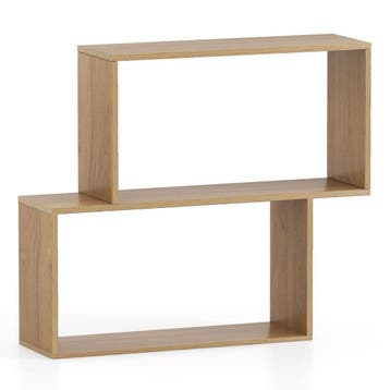 2dekans | Coast Boekenrek - 3-laags geometrisch ontwerp - 2, Ophalen of Verzenden, Zo goed als nieuw