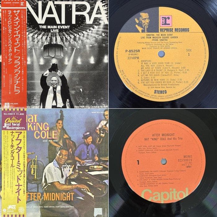 Frank Sinatra, The Nat King Cole Trio - The Main Event, Cd's en Dvd's, Vinyl Singles