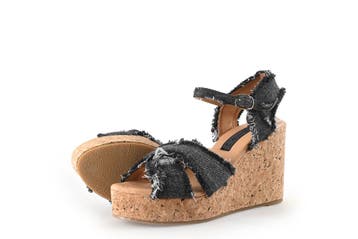 Colors of California Sleehakken in maat 38 Blauw, Zo goed als nieuw, Schoenen met hoge hakken, Colors of California, Verzenden