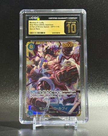 Bandai - 1 Graded card - One Piece - Monkey D. Luffy, Nieuw